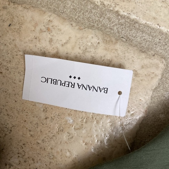 NWT Banana Republic Tank Top Womens One Shoulder Asymmetric olive Beach Size S - Picture 6 of 10